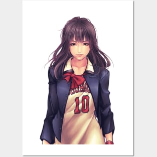 Slam Dunk Akagi Haruko Posters and Art